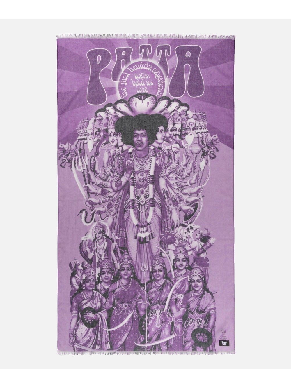 Patta x Jimi Hendrix Scarf Purple